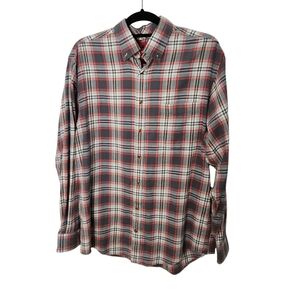 Men's Southern Proper Plaid Flannel Shirt‎  Size Medium